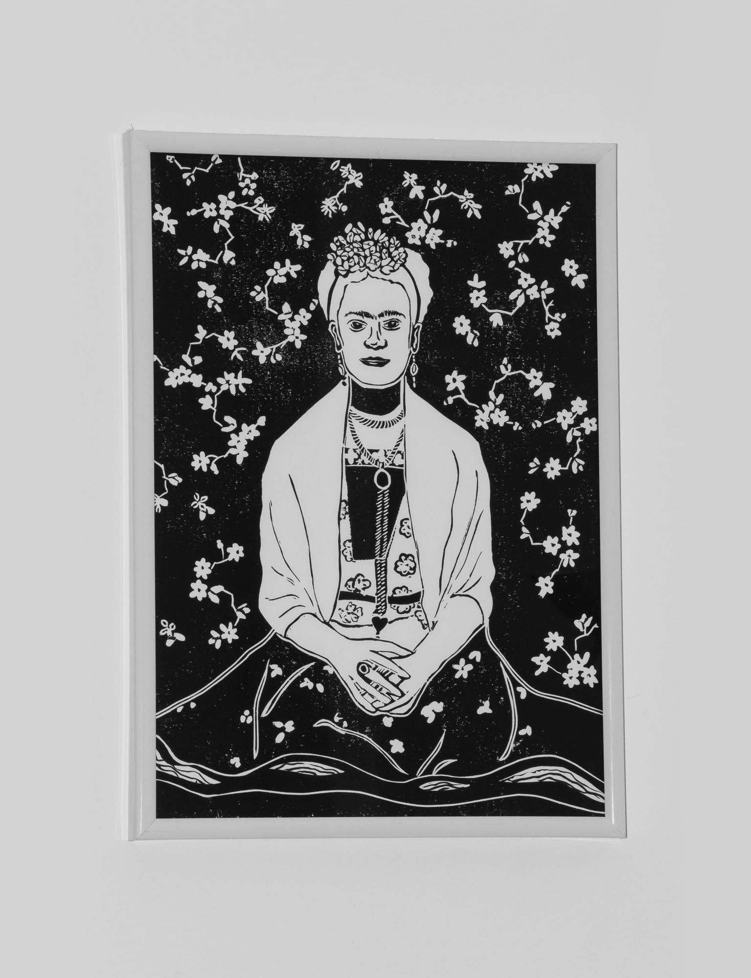 Lino Print, Frida 1.